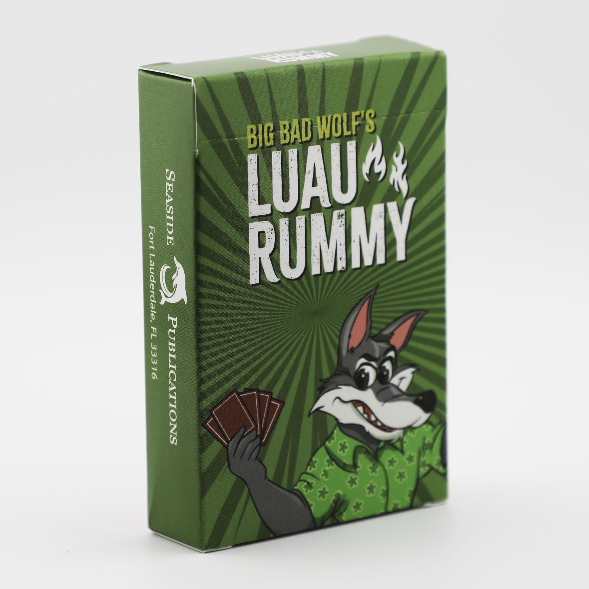 Luau Rummy Card Game (Red Deck) – Fast Family Rummy-Style Fun for Ages 5+