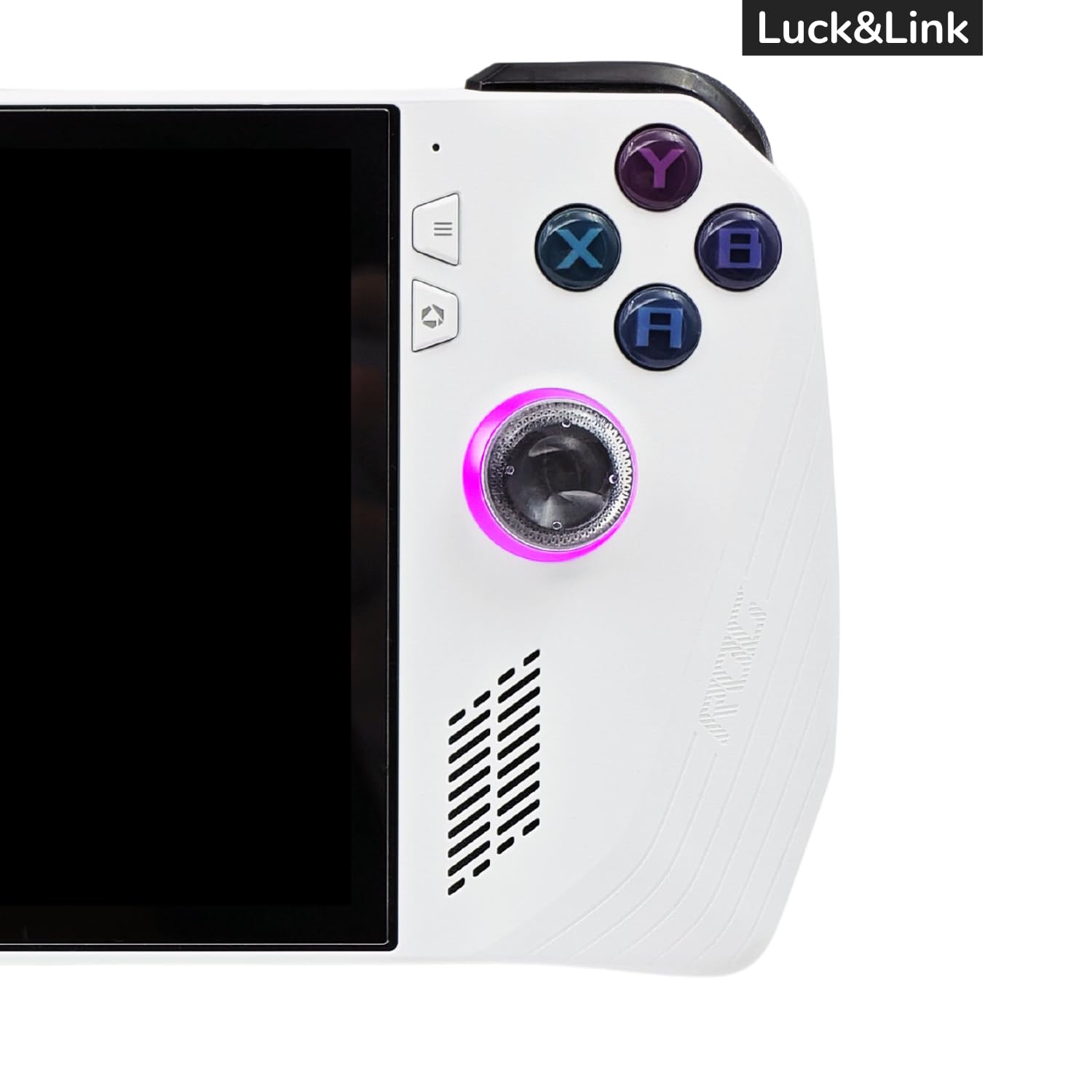 Luck&Link Transparent Thumb Grips for PS Portal, ROG Ally, and Legion Go