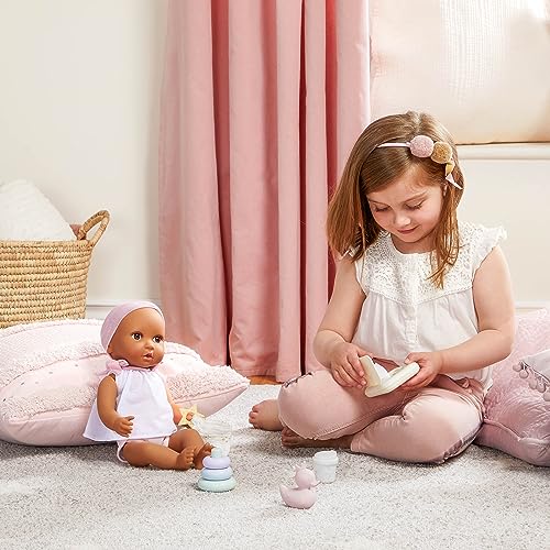 LullaBaby 9-Piece Changing Set – Baby Doll Accessories for Nurturing Pretend Play, Ages 2+