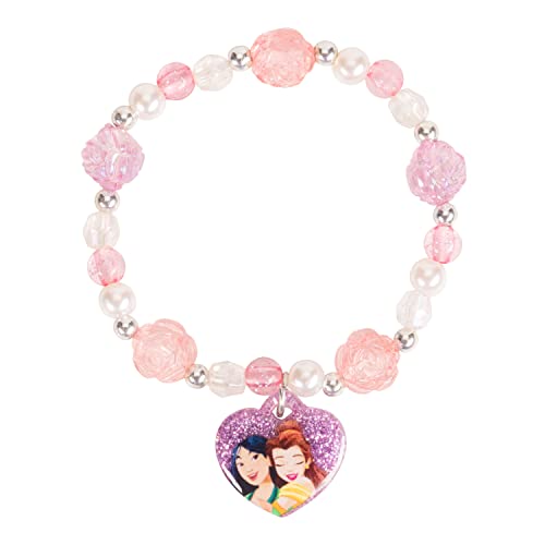 LUV HER 3-Piece Girls Jewelry Set – Beaded Necklace, Bracelet & Ring – Princess Dress-Up Toy for Toddlers Age 3+