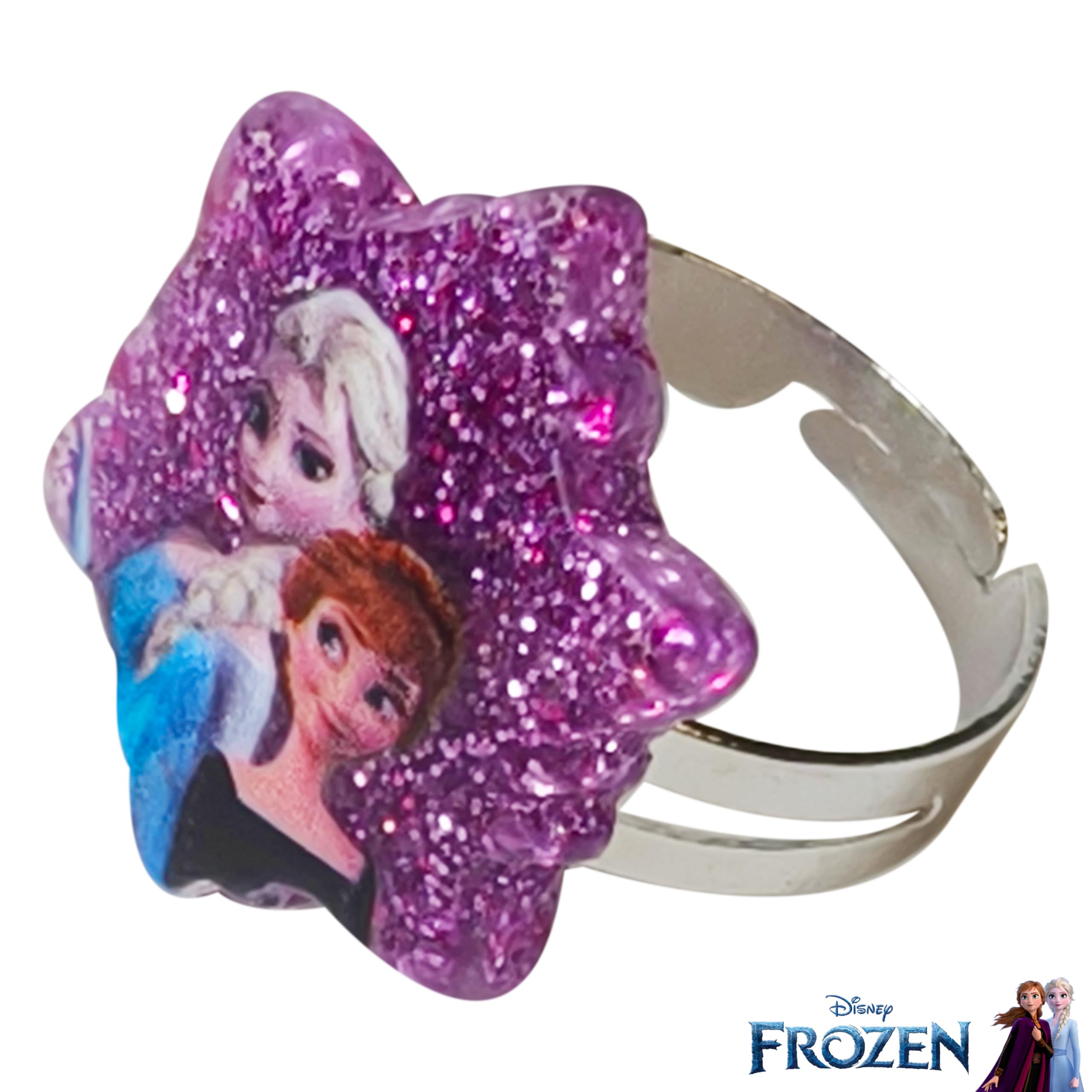 LUV HER Frozen Girls Jewelry Set – Bead Necklaces, Bracelets & Rings Dress-Up Toy (Ages 3+)