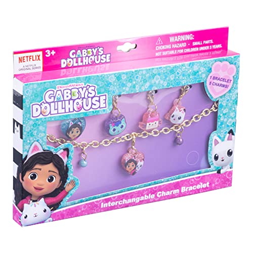 LUV HER Girls Charm Bracelet and Jewelry Box Set – Interchangeable Charms, Ages 3+