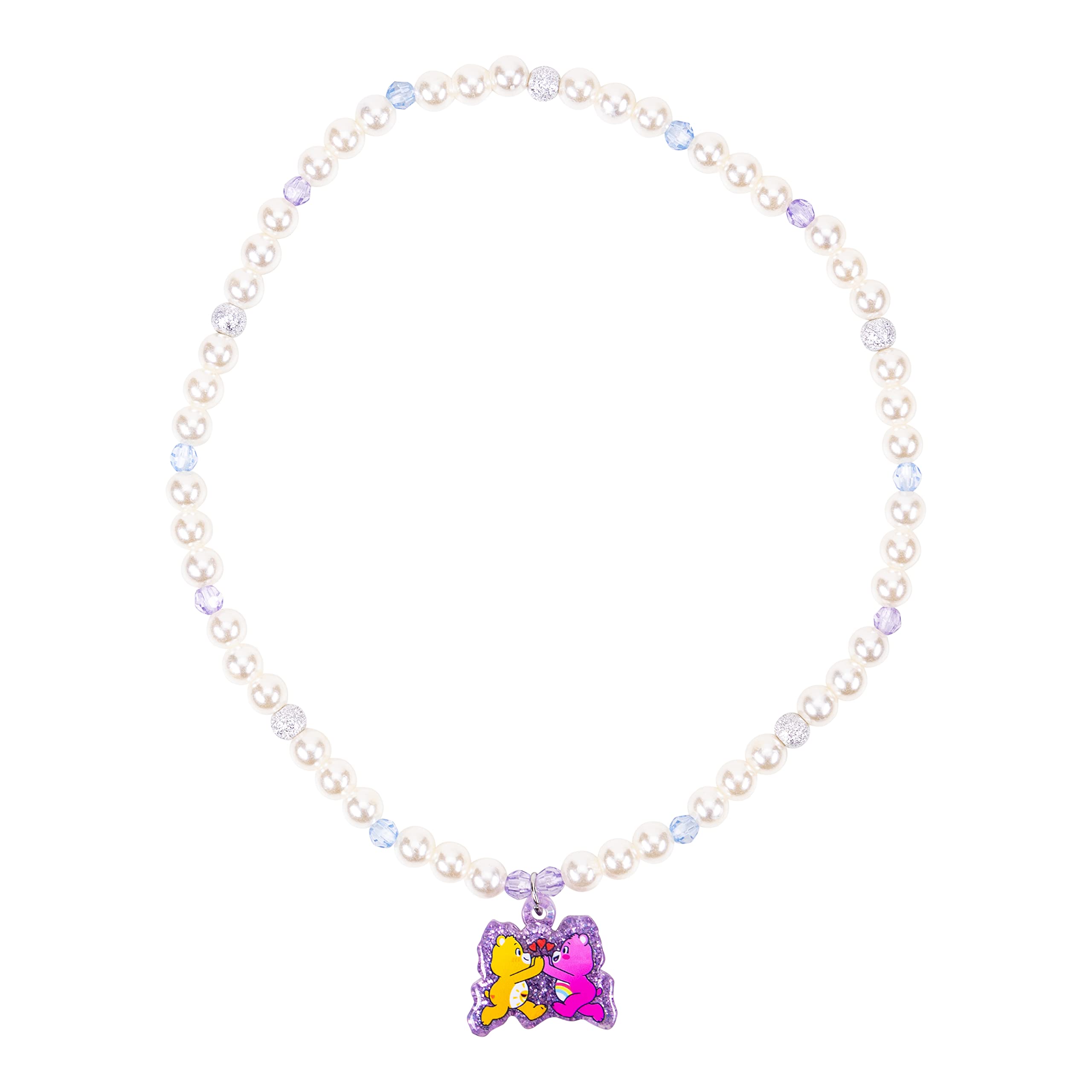LUV HER Girls Dress Up Jewelry Set – Headband, Necklace, Bracelet & Ring in Gift Box (Ages 3+)