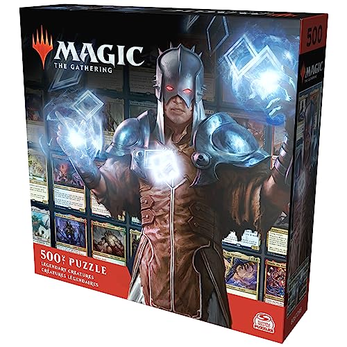 Magic: The Gathering Legendary Creatures 500-Piece Jigsaw Puzzle - 24x18 Inch MTG Art Puzzle for Adults and Kids 12+