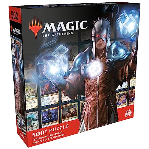 Magic: The Gathering Legendary Creatures 500-Piece Jigsaw Puzzle - 24x18 Inch MTG Art Puzzle for Adults and Kids 12+