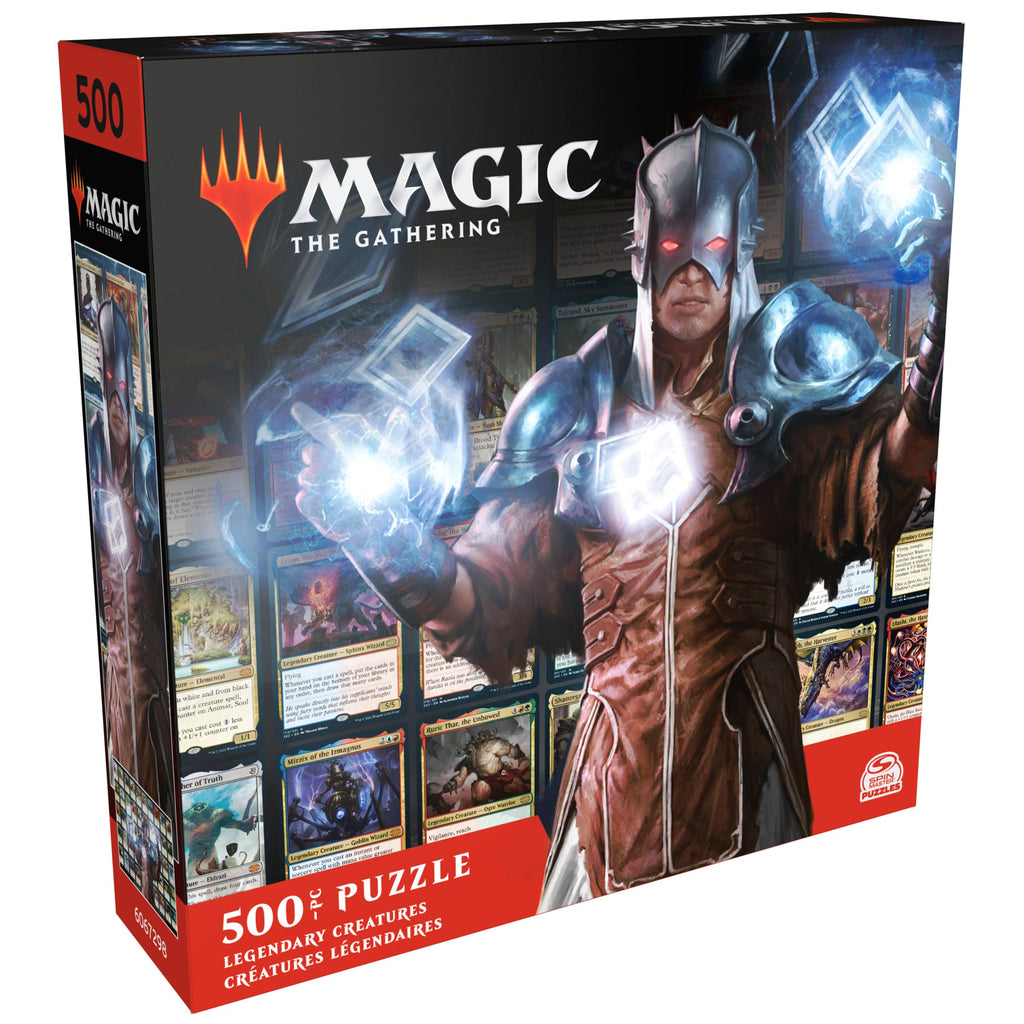 Magic: The Gathering Legendary Creatures 500-Piece Jigsaw Puzzle - 24x18 Inch MTG Art Puzzle for Adults and Kids 12+