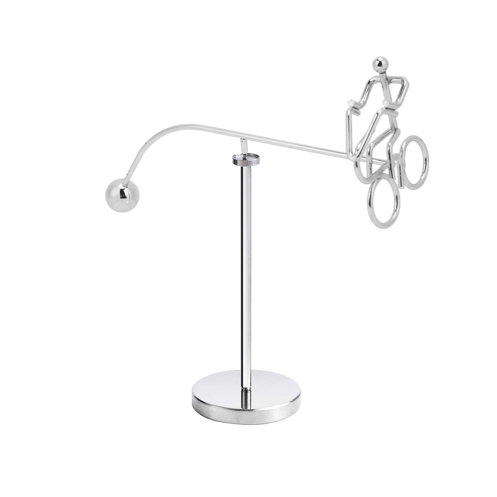 MagicTech Steel Balance Tumbler Kinetic Art Toy – Perpetual Motion Desk Decor PH03
