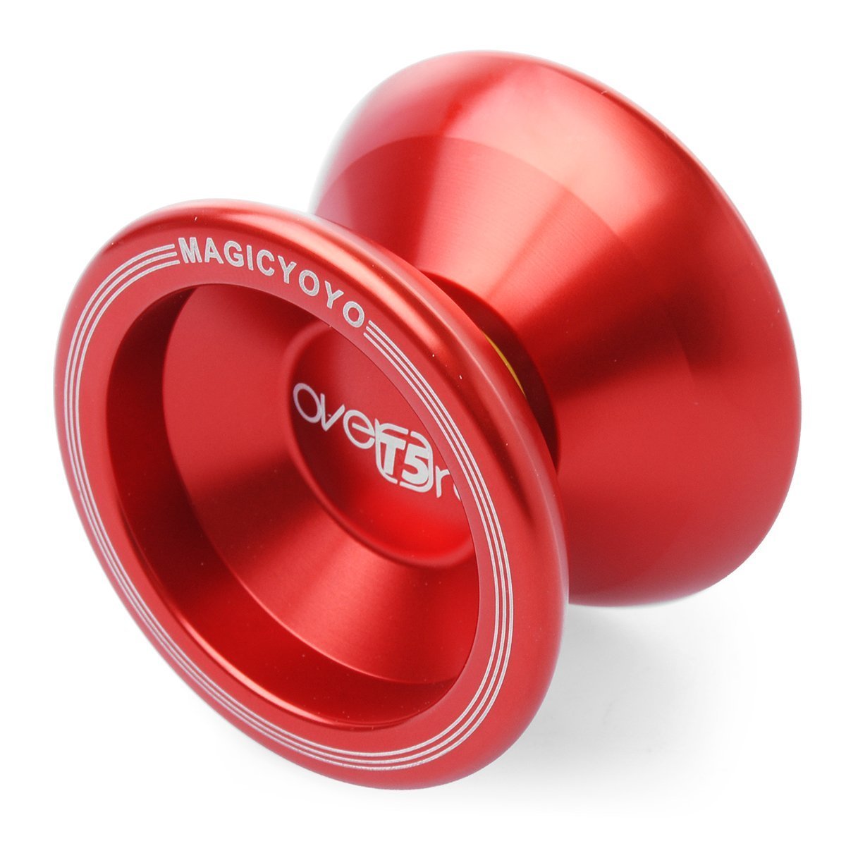 MAGICYOYO T5 Overlord Unresponsive Yoyo - 6061 Aluminum, 12 Strings, Glove & Bag