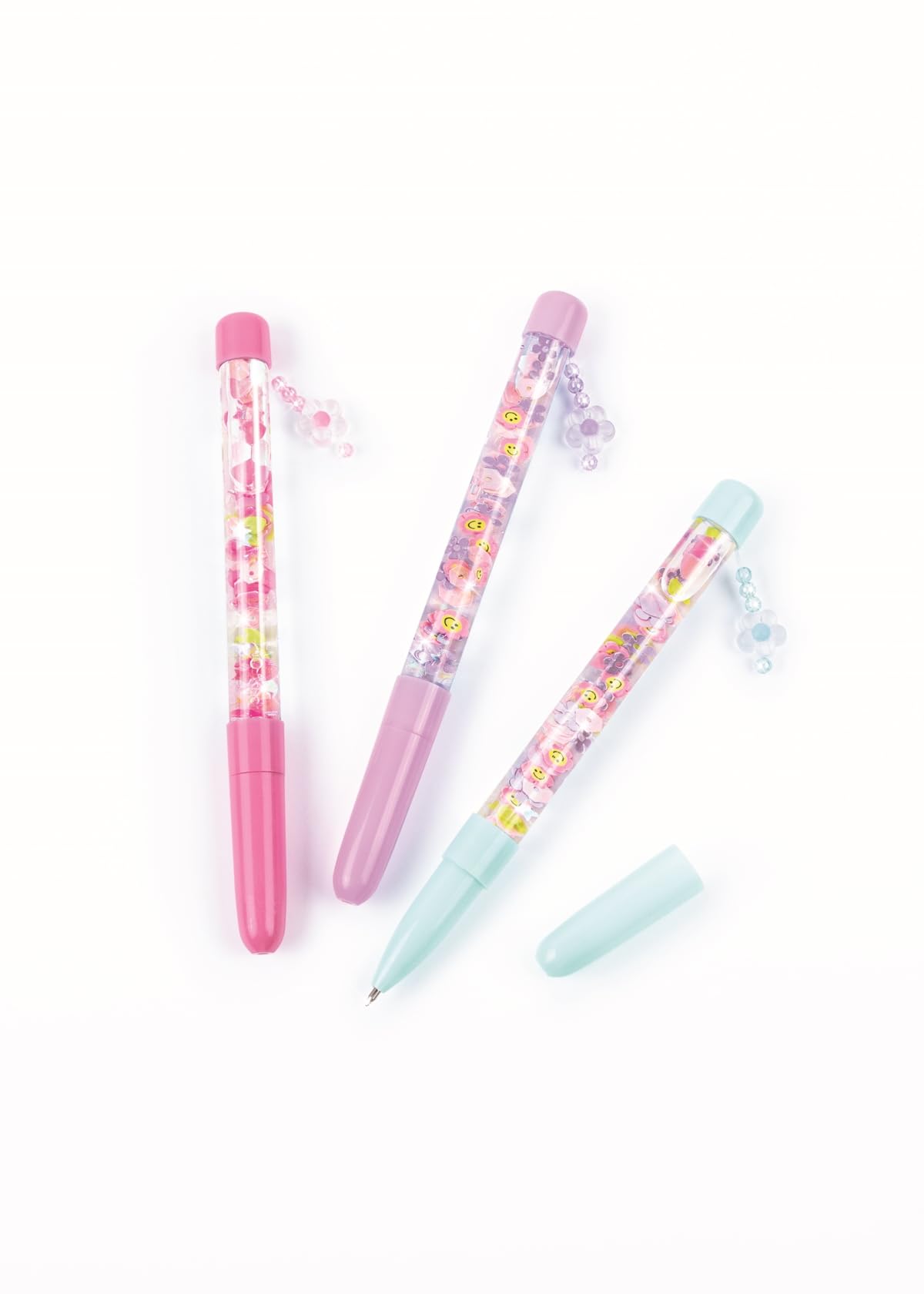 Make It Real DIY Floaty Pens Kit – Create 3 Customizable Glitter Pens for Tweens Ages 8+
