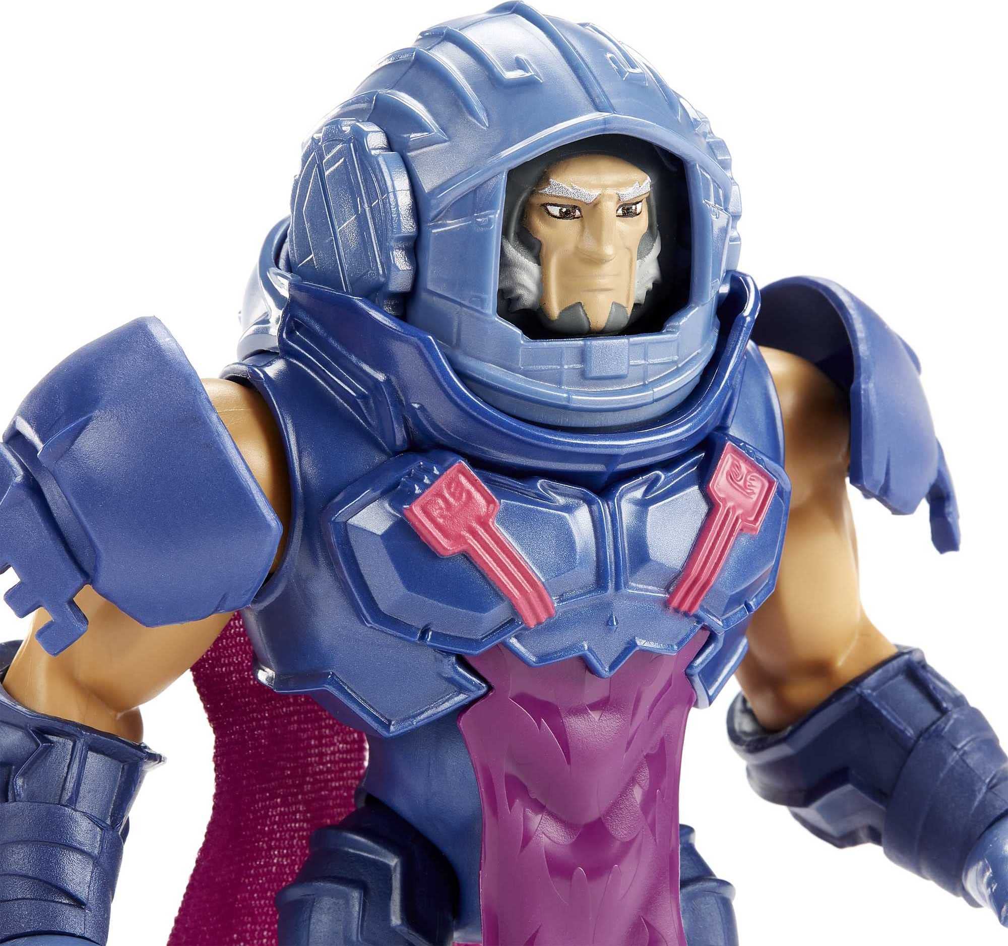 Man-E-Faces Action Figure – He-Man MOTU 5.5 Inch with Spring-Loaded Attack