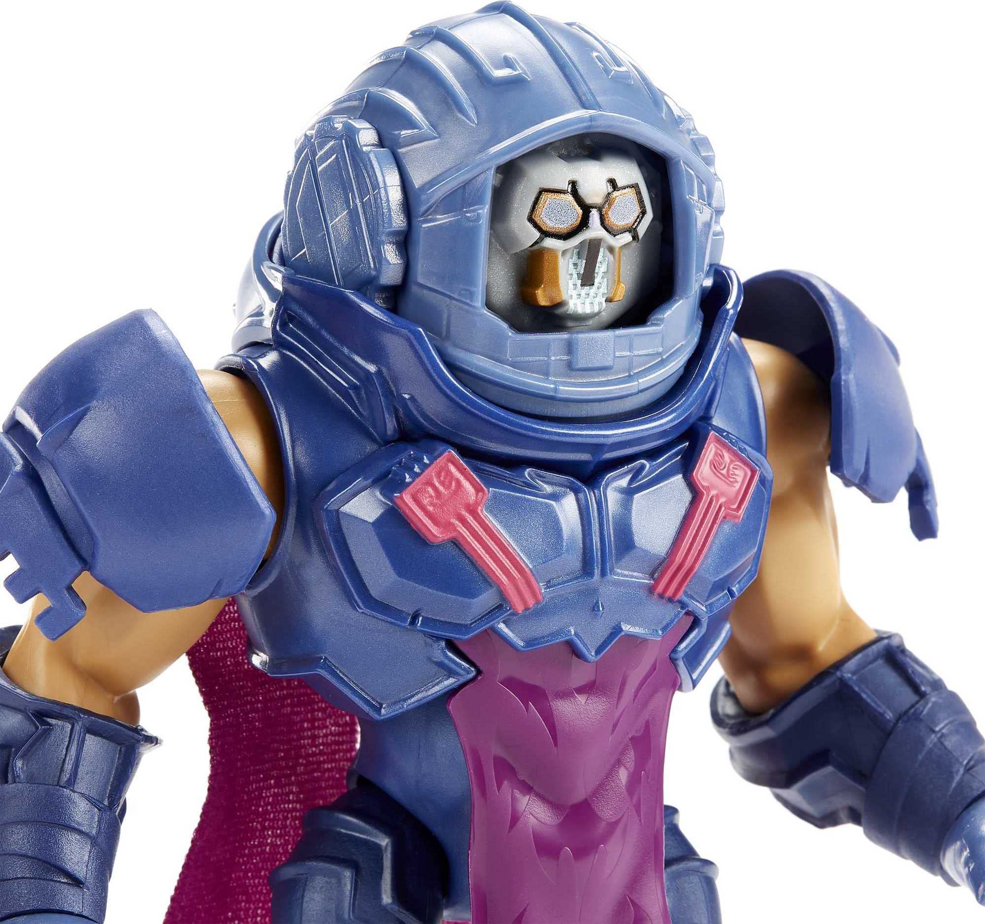 Man-E-Faces Action Figure – He-Man MOTU 5.5 Inch with Spring-Loaded Attack