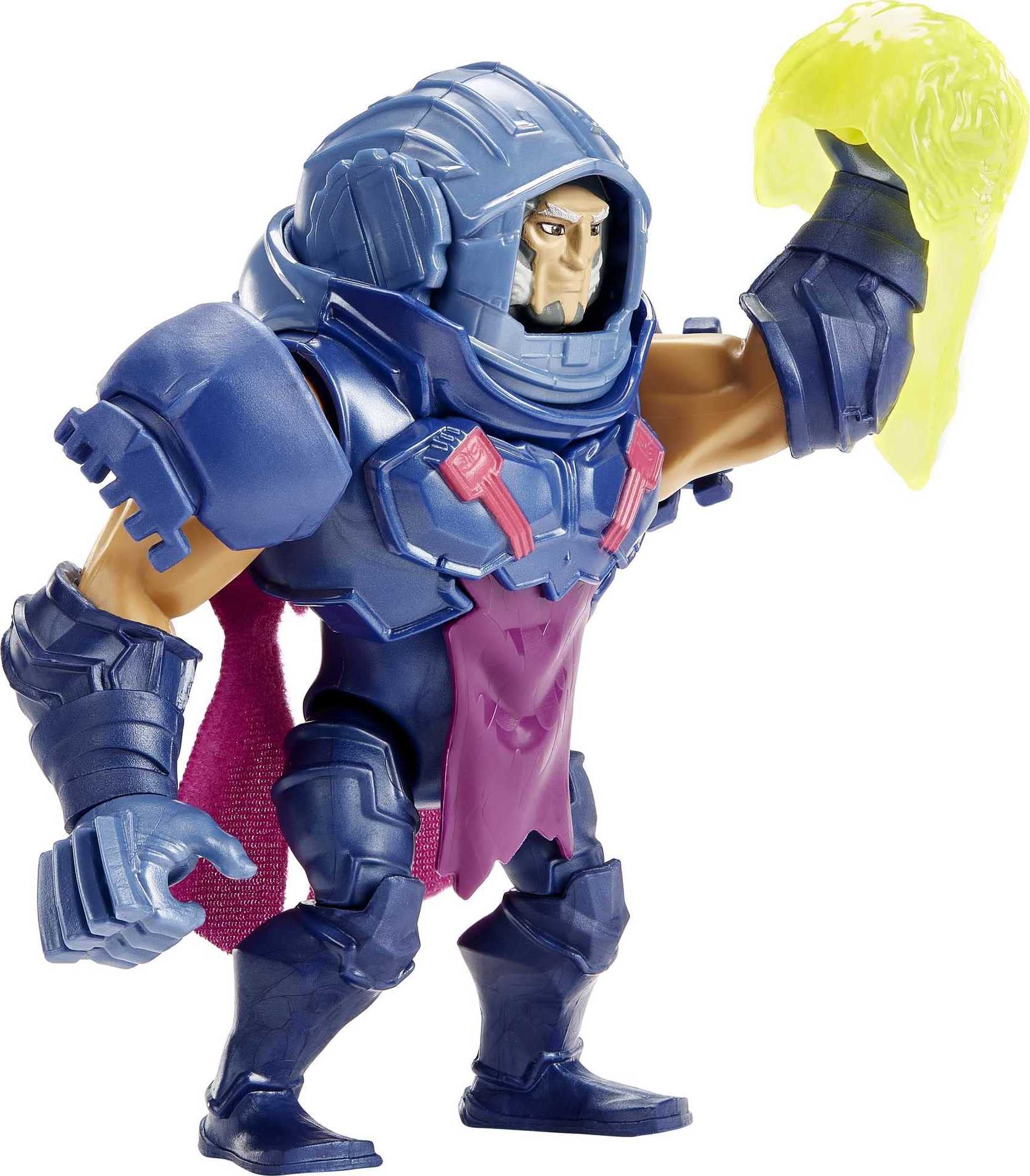 Man-E-Faces Action Figure – He-Man MOTU 5.5 Inch with Spring-Loaded Attack