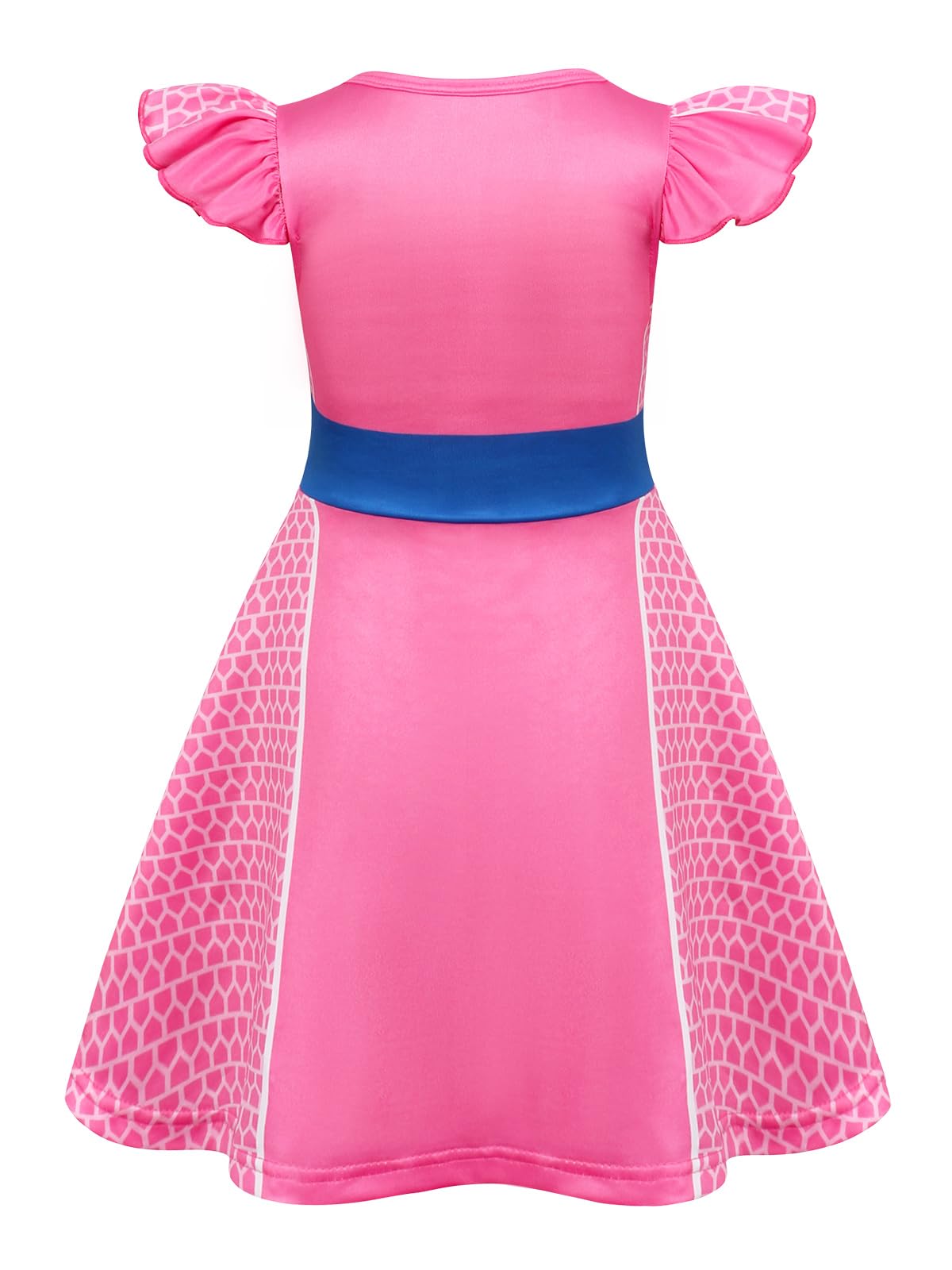 Marendyee Girls Halloween Costume Dress Flutter Sleeve Cosplay Outfit 3-10 Years