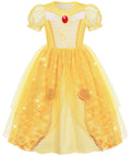 Marendyee Princess Dress Up Costume for Girls – Toddler & Kids Birthday Fancy Dress