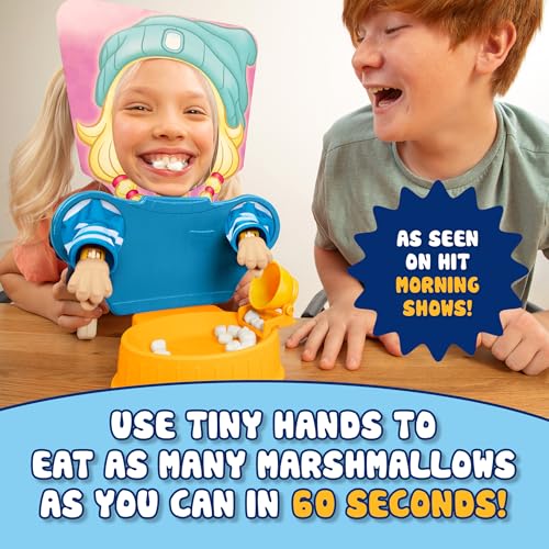 Marshmallow Madness: Hilarious Family Board Game – Fast-Paced Party Game for Kids and Adults, Ages 8+