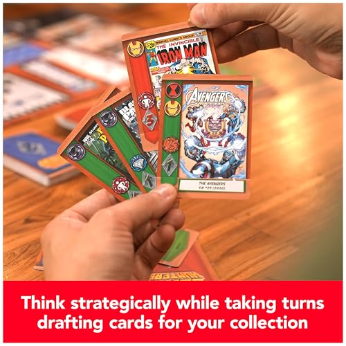 Marvel Comic Hunters Card Game: Draft Vintage Comic Covers, Ages 14+