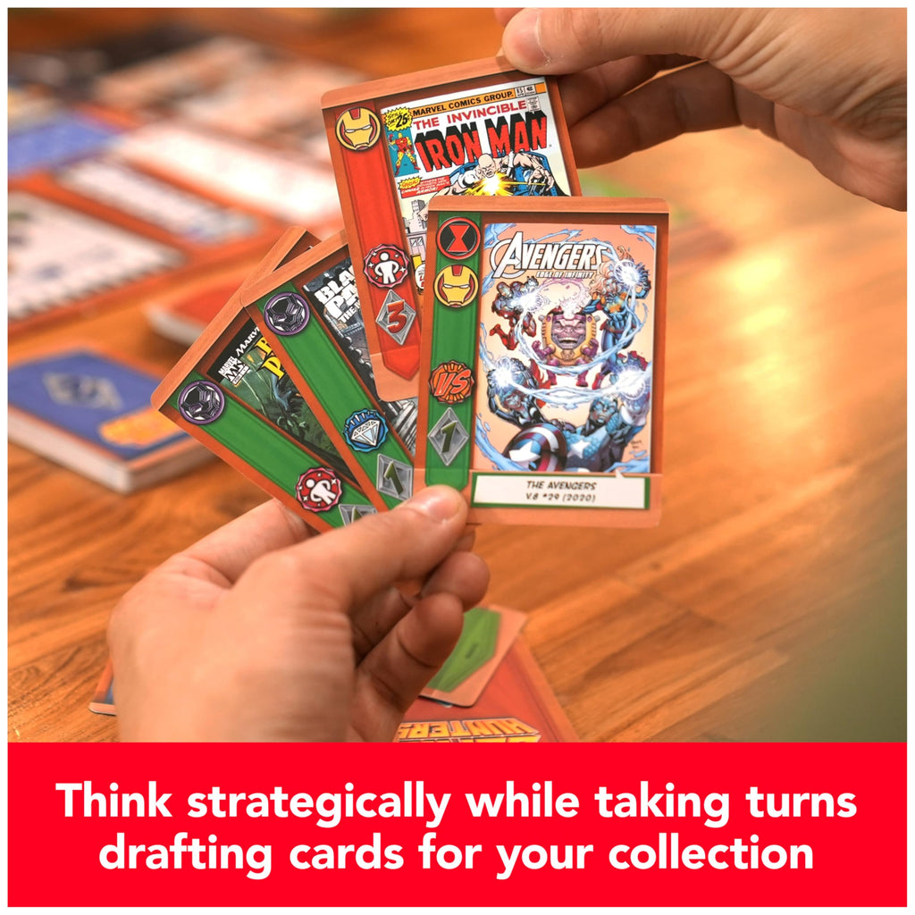 Marvel Comic Hunters Card Game: Draft Vintage Comic Covers, Ages 14+