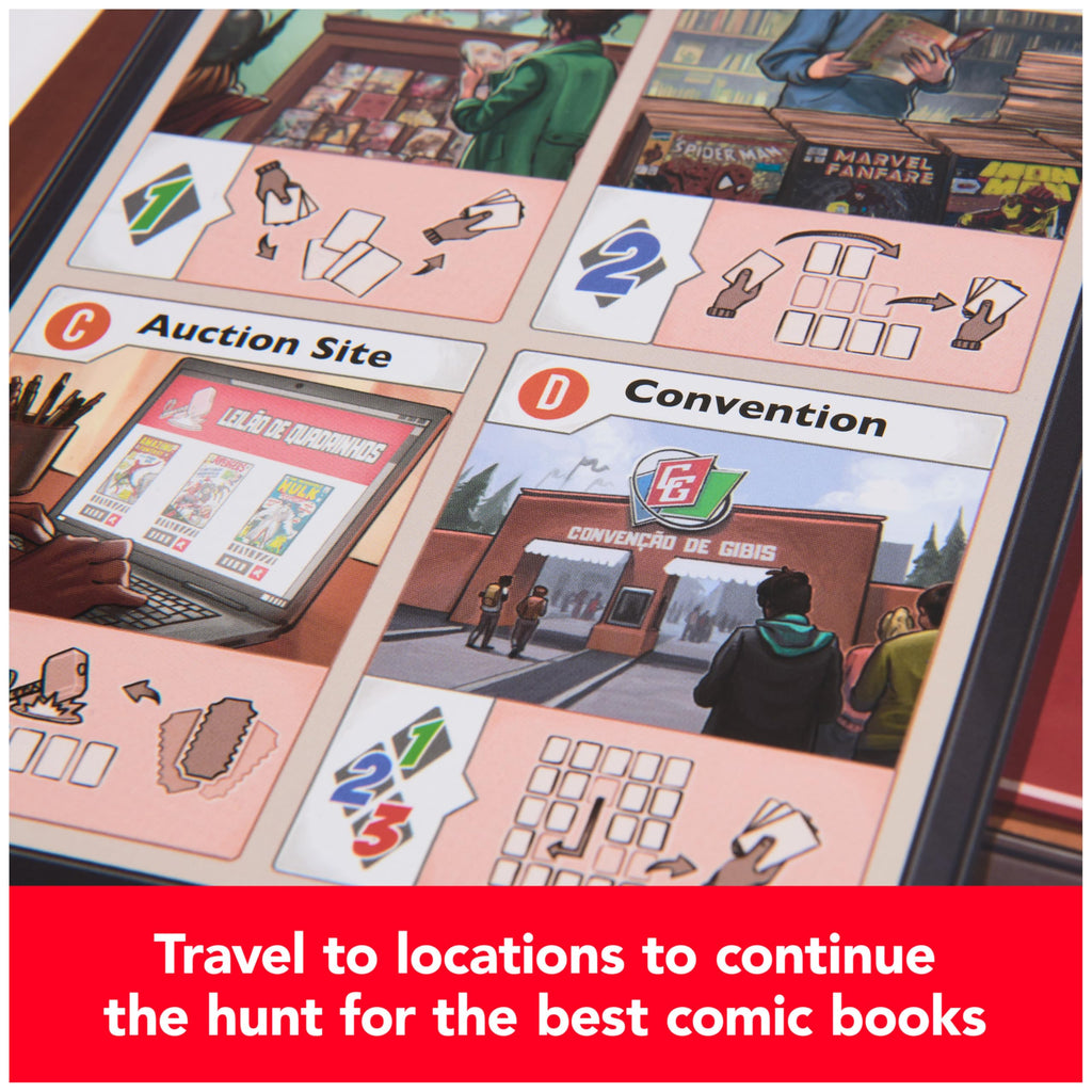 Marvel Comic Hunters Card Game: Draft Vintage Comic Covers, Ages 14+