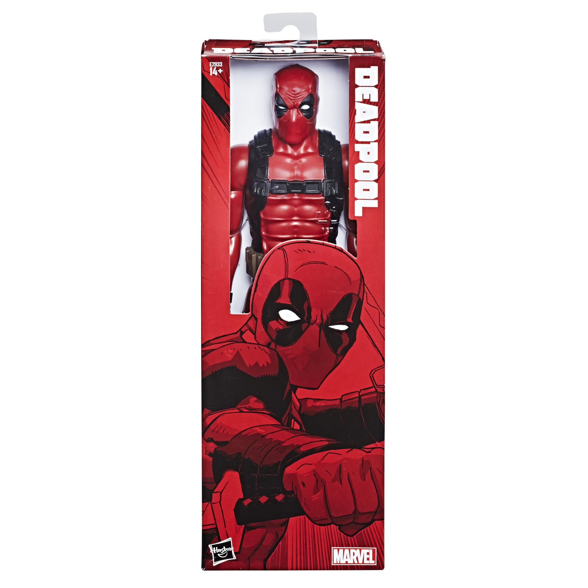 Marvel Deadpool 12-Inch Action Figure with Sword Accessory – Poseable Super Hero Toy for Fans 14+