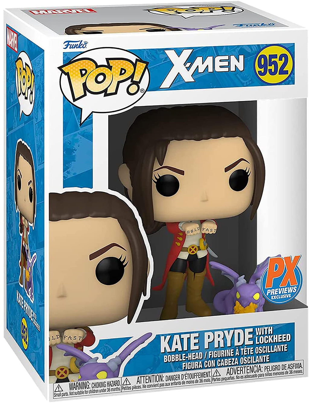 Marvel Funko POP! Kate Pryde with Lockheed – Previews Exclusive Collectible Vinyl Figure