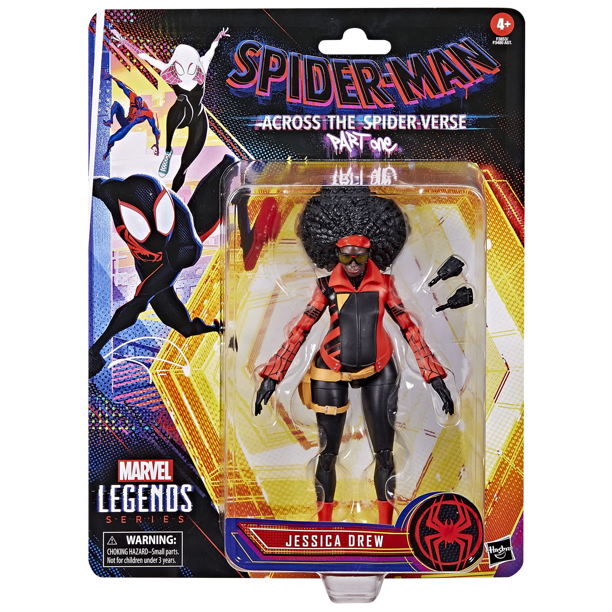 Marvel Legends Jessica Drew Action Figure – 6-Inch Scale Spider-Man: Across the Spider-Verse
