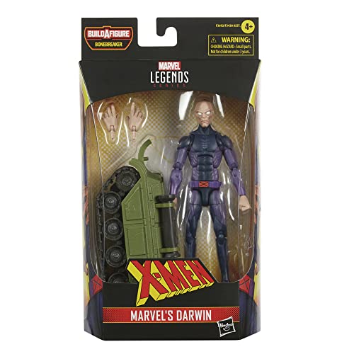 Marvel Legends X-Men Darwin Action Figure 6-Inch Collectible with Bonebreaker Build-A-Figure Part