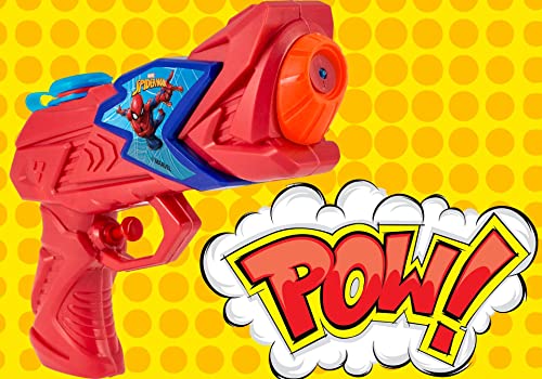 Marvel Spiderman Water Squirt Gun (2 Pack) – Red & Blue – JA-RU Toy