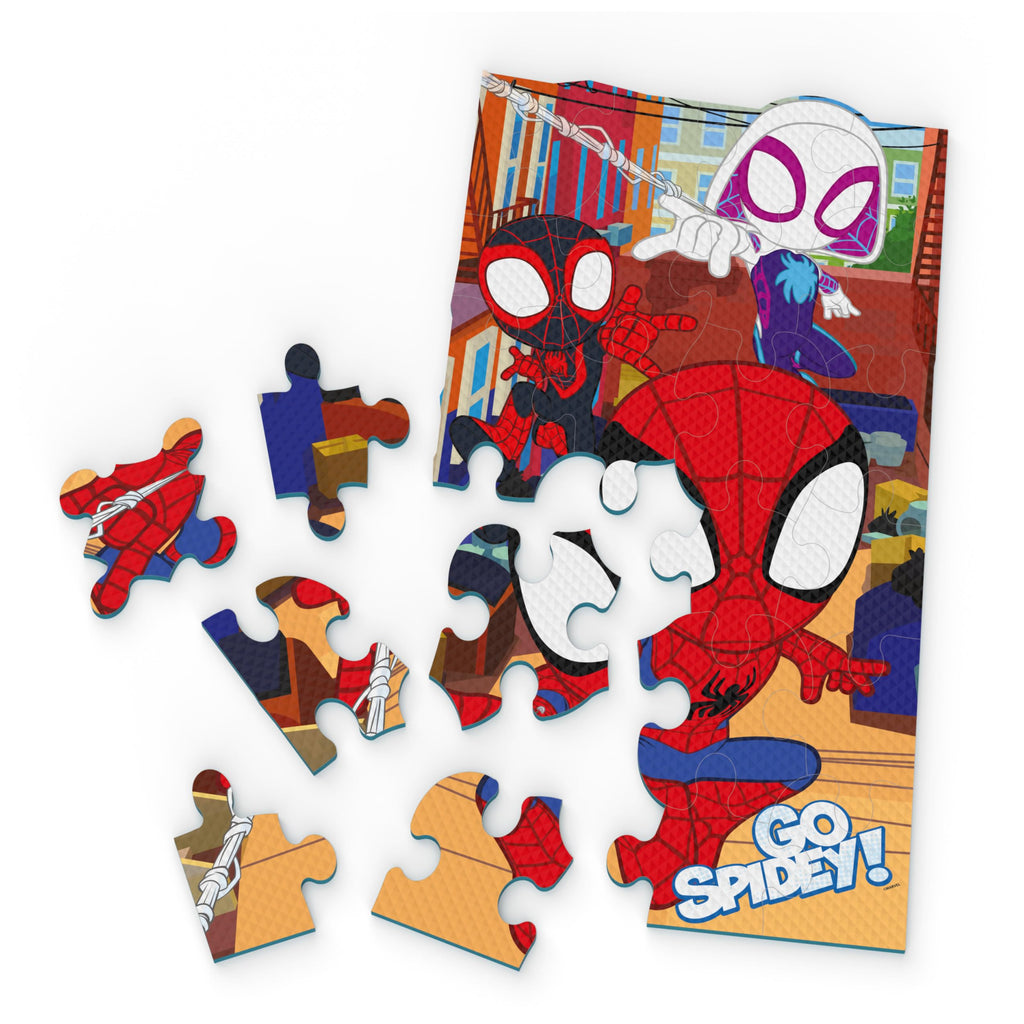 Marvel Spidey and His Amazing Friends Squishy Foam Puzzle – 25 Pieces for Ages 4+