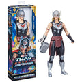 Marvel Titan Hero Series Mighty Thor 12-Inch Action Figure with Mjolnir, Poseable, Ages 4+