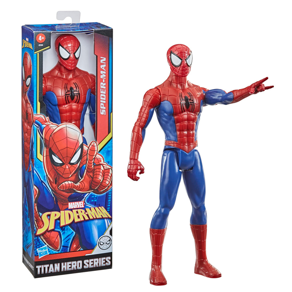 Marvel Titan Hero Series Spider-Man 12-Inch Action Figure – Talking FX Port