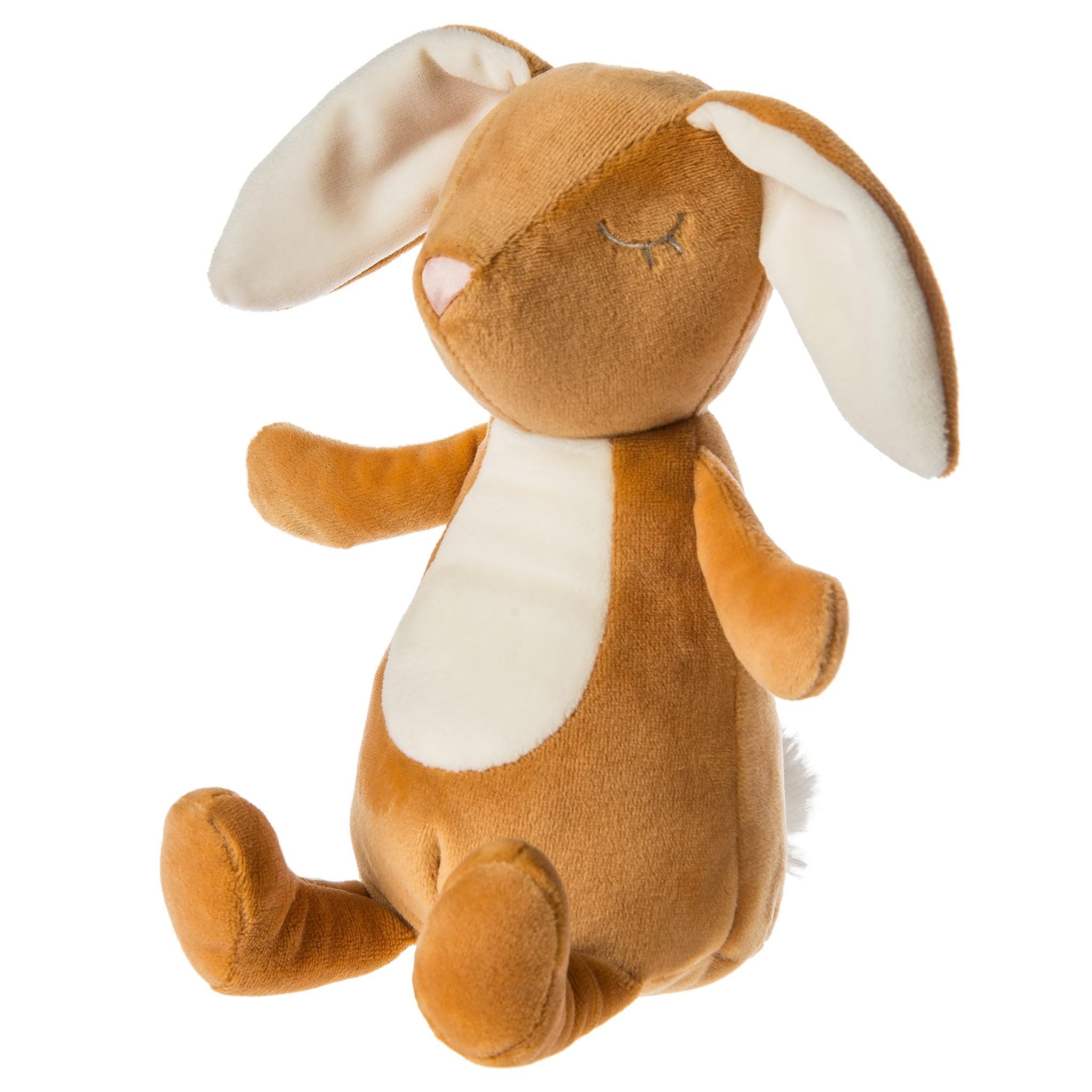 Mary Meyer Leika Little Bunny Soft Toy – 8-Inch Weighted Plush with Floppy Ears