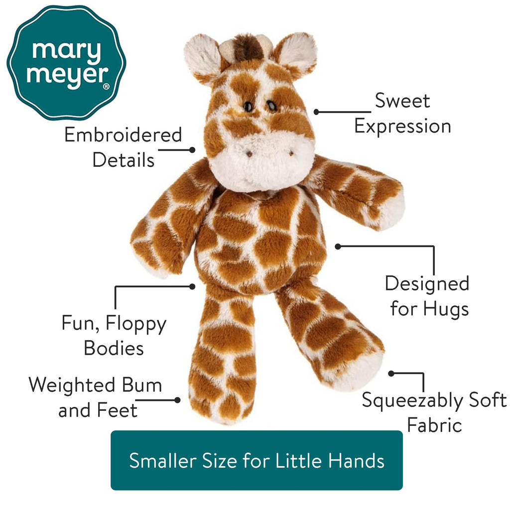 Mary Meyer Marshmallow Junior Giraffe Soft Toy – 9-Inch Ultra-Soft Plush
