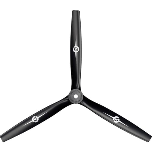 Master Airscrew 3-Blade 7x4 RC Propeller - Reverse/Pusher CW (178mm, 11.1g)