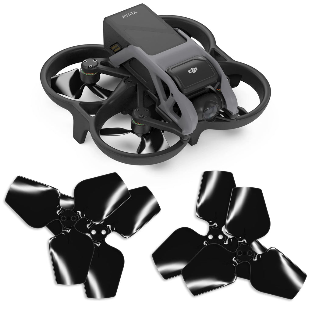 Master Airscrew 3-Blade Upgrade Propellers for DJI Avata – Black (4-Pack)
