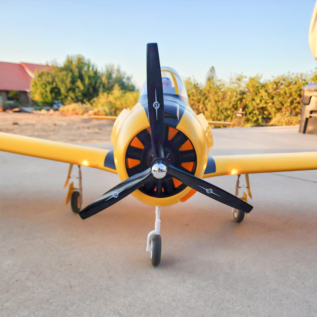 Master Airscrew 7x4 3-Blade RC Propeller (CCW) with Adapter Rings