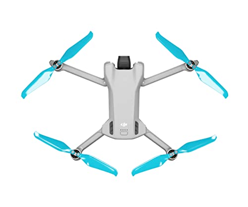 Master Airscrew Stealth Propellers for DJI Mini 3, Lito 1/X1 (Blue, 4-Pack) – Improved Efficiency & Sound