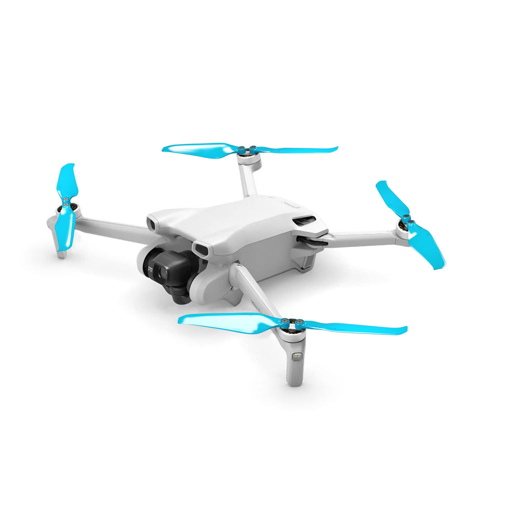 Master Airscrew Stealth Propellers for DJI Mini 3, Lito 1/X1 (Blue, 4-Pack) – Improved Efficiency & Sound