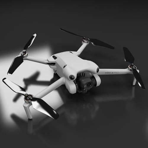 Master Airscrew Super Stealth Propeller Set (Black) for DJI Mini 4 Pro & Mini 3 Pro - Quieter & More Efficient