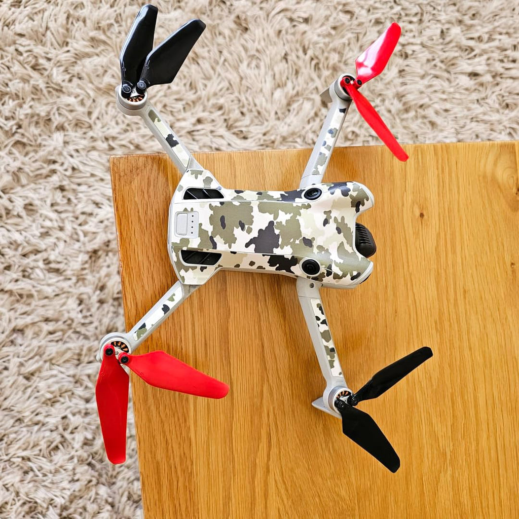 Master Airscrew Super Stealth Propeller Set (Black) for DJI Mini 4 Pro & Mini 3 Pro - Quieter & More Efficient