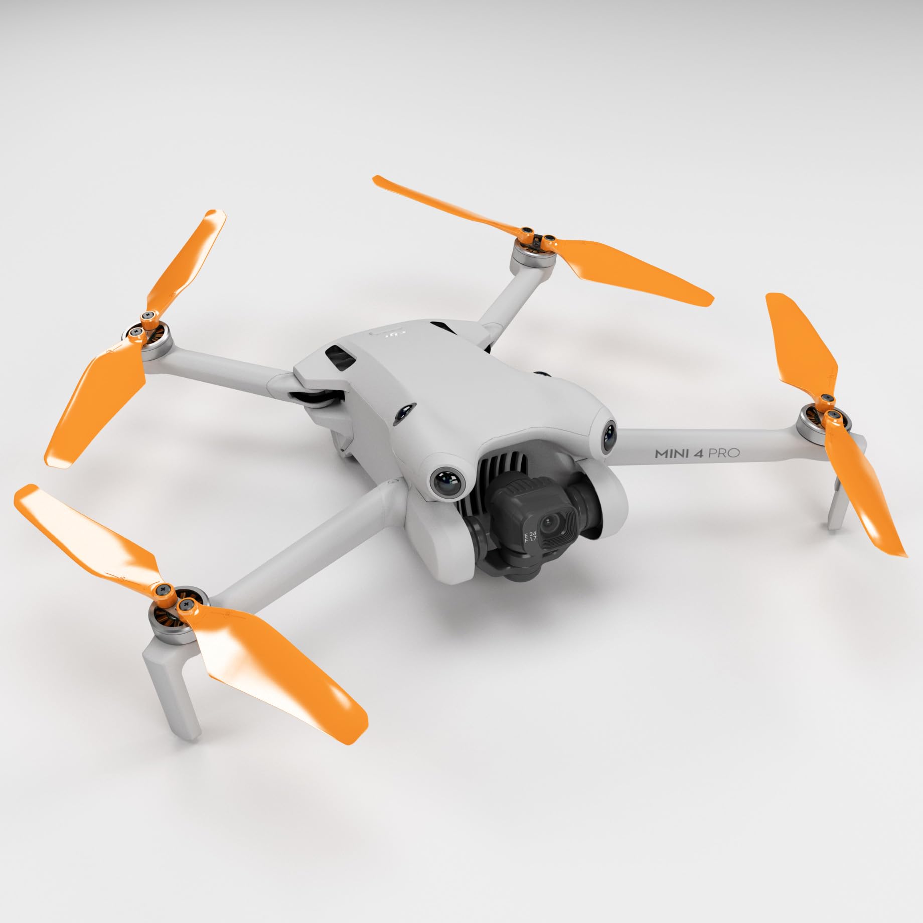 Master Airscrew Super Stealth Propellers – Orange, for DJI Mini 4 Pro & Mini 3 Pro (4-Pack)