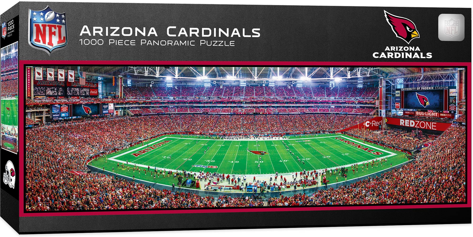 MasterPieces 1000 Piece Arizona Cardinals Panoramic Jigsaw Puzzle - 13x39 Inches