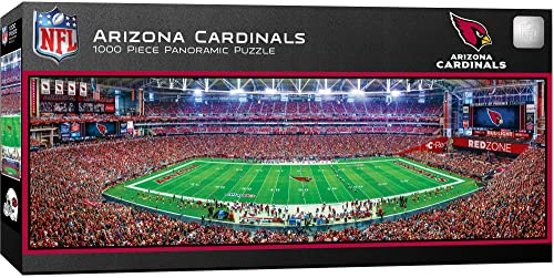 MasterPieces 1000 Piece Arizona Cardinals Panoramic Jigsaw Puzzle - 13x39 Inches