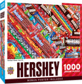 MasterPieces 1000 Piece Hershey's Sweet Tooth Fix Jigsaw Puzzle - 19.25x26.75, Random Cut, Matte Finish, Eco-Friendly, with Bonus Poster