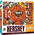 MasterPieces 1000-Piece Hershey's Swirl Jigsaw Puzzle – 19.25x26.75 Inch Finished Size