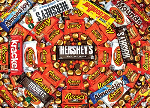 MasterPieces 1000-Piece Hershey's Swirl Jigsaw Puzzle – 19.25x26.75 Inch Finished Size