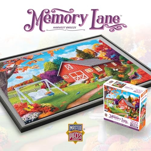 Masterpieces 300-Piece EZ Grip Jigsaw Puzzle – Harvest Breeze – 18x24 Inch