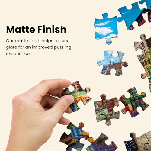 Masterpieces 750-Piece 'Buy Local Honey' Jigsaw Puzzle – 18x24 Inches, Matte Finish, Random Cut