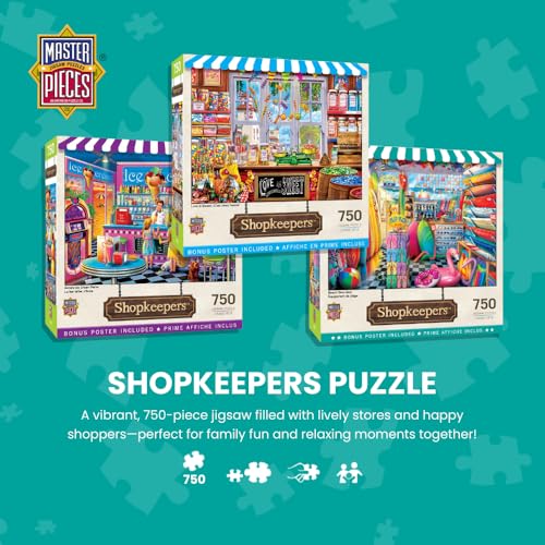 Masterpieces 750-Piece Jigsaw Puzzle - Henry's General Store - 18x24 Inch