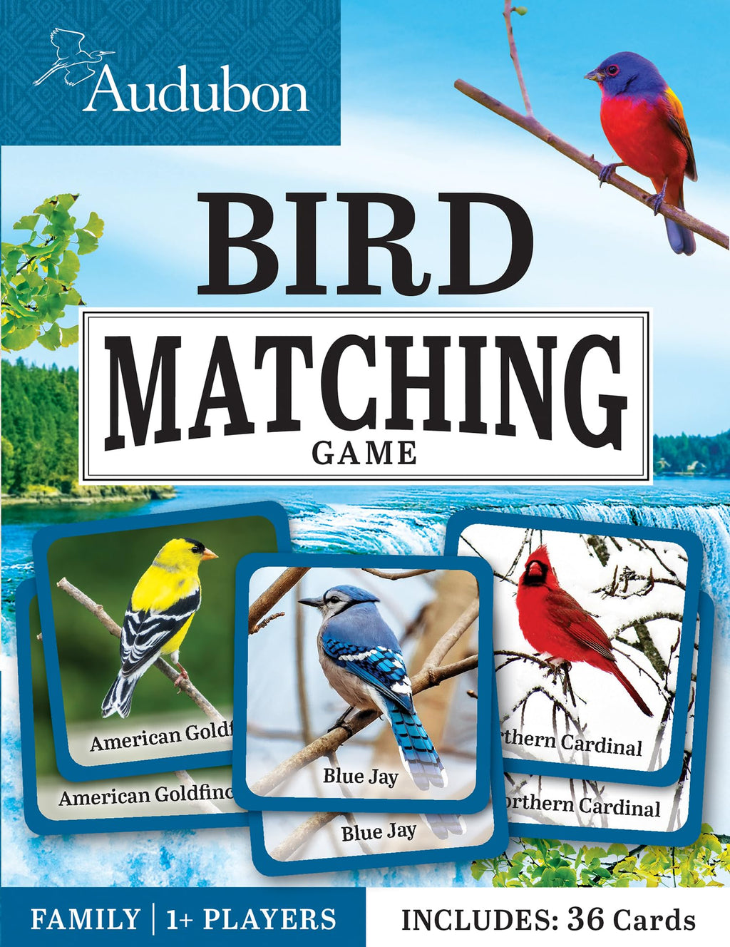 Masterpieces Audubon Picture Matching Card Game – Family Fun for All Ages