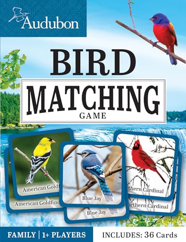 Masterpieces Audubon Picture Matching Card Game – Family Fun for All Ages
